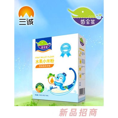 茵宝莱雪梨蔬菜多维水果小米粉盒装