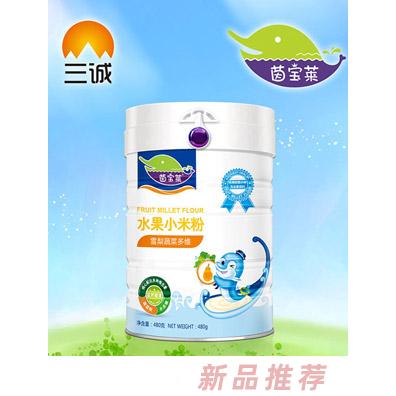 茵宝莱雪梨蔬菜多维水果小米粉罐装