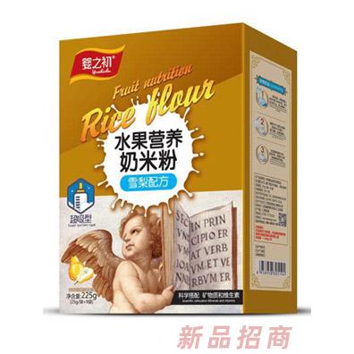 婴之初水果营养奶米粉-雪梨配方盒装