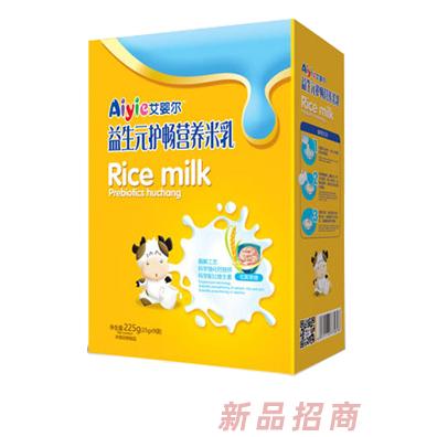 艾婴尔益生元护畅营养米乳盒装