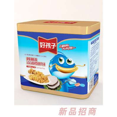 好孩子核桃油深海鳕鱼肉绒