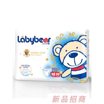 拉比小熊超级柔婴儿纸尿裤NB32