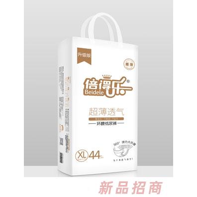 倍得乐超薄透气环腰纸尿裤XL44片