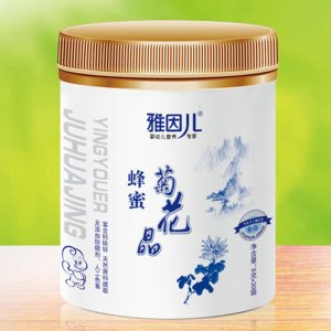 雅因儿蜂蜜菊花晶桶装