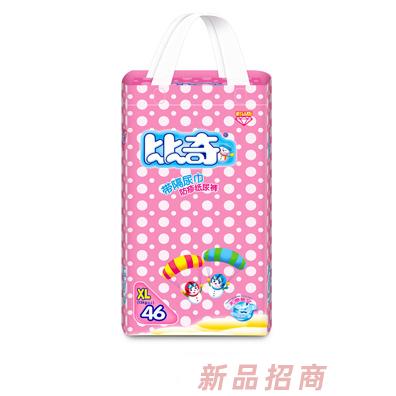比奇带隔尿巾防疹纸尿裤XL