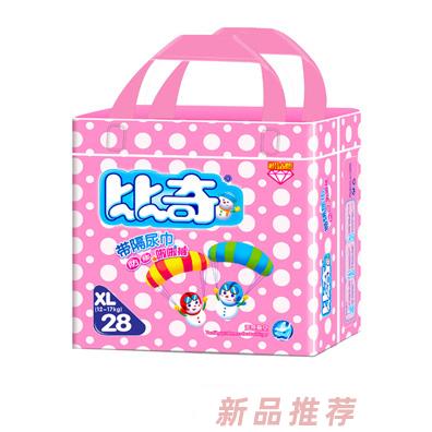 比奇带隔尿巾防疹啦啦裤XL