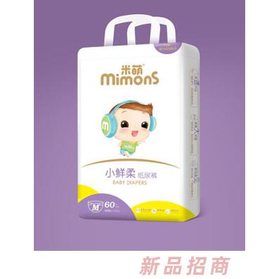 米萌小鲜柔纸尿裤M60竖版