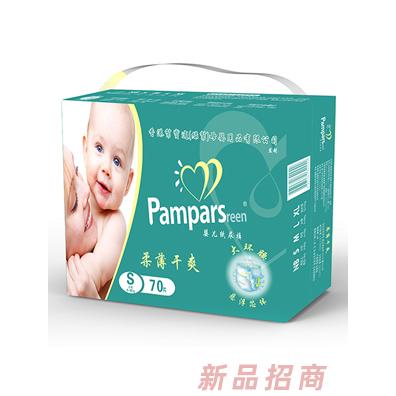 超能阿布柔薄干爽婴儿纸尿裤S70