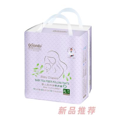 海洋宝贝婴儿茶纤维学步裤XL20片-小包