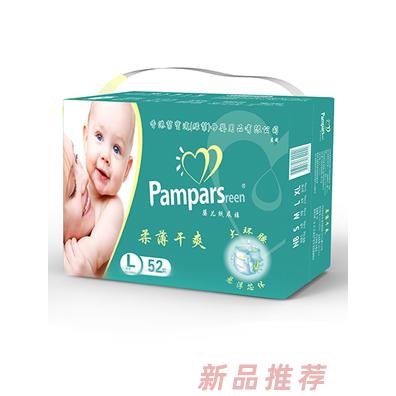 超能阿布柔薄干爽婴儿纸尿裤L52