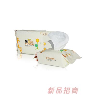 沐舒婴儿手口柔湿巾25抽4连包