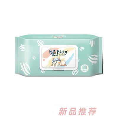 贝小白婴儿柔湿巾80片