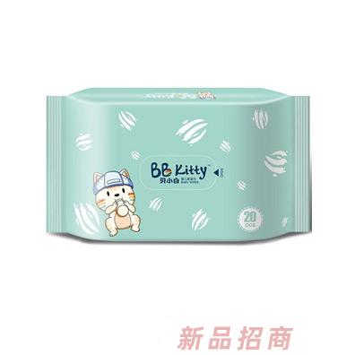 贝小白婴儿柔湿巾20片