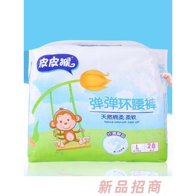 皮皮猴弹弹环腰裤L28