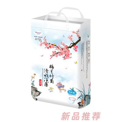 迪乐梦梅兰竹菊纸尿裤M54