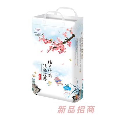 迪乐梦梅兰竹菊纸尿裤L48