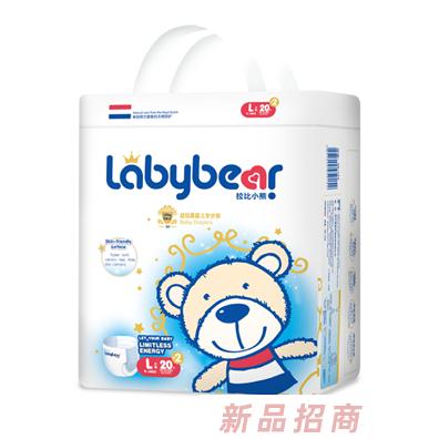 拉比小熊超级柔婴儿拉拉裤L22