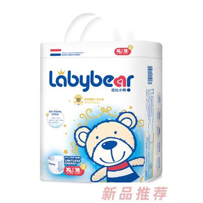 拉比小熊超级柔婴儿拉拉裤XL20