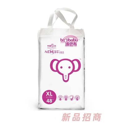 波巴布九柔川字芯纸尿裤XL48