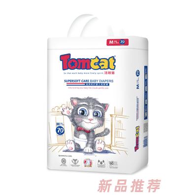 汤姆猫高效呵护婴儿纸尿裤M70