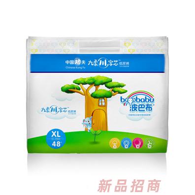 波巴布九柔川字芯纸尿裤XL48片