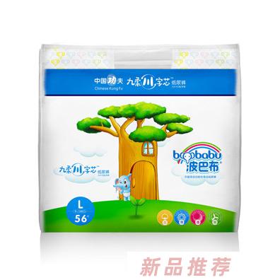 波巴布九柔川字芯纸尿裤L56片