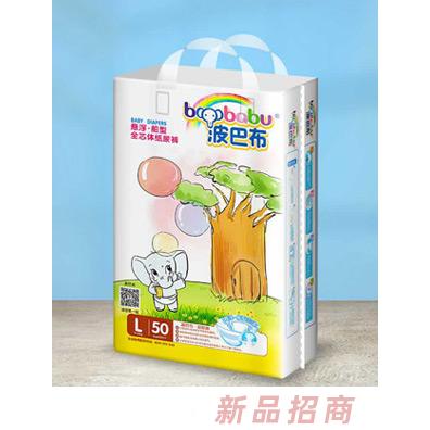 波巴布悬浮船型全芯体纸尿裤L50