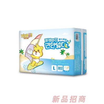 优伊酷弹弹舒芯纸尿裤（小包装）L
