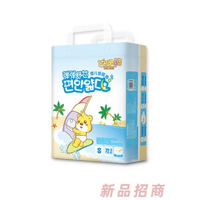 优伊酷弹弹舒芯纸尿裤（大包装）S
