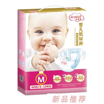 思嘉丽婴儿纸尿裤M