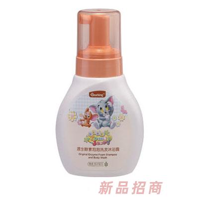 猫和老鼠源生酵素泡泡洗发沐浴露280ml