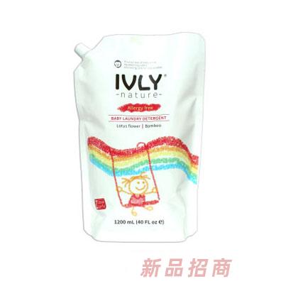 IVLYnature婴童洗衣液袋装1200ml（荷花白竹子）