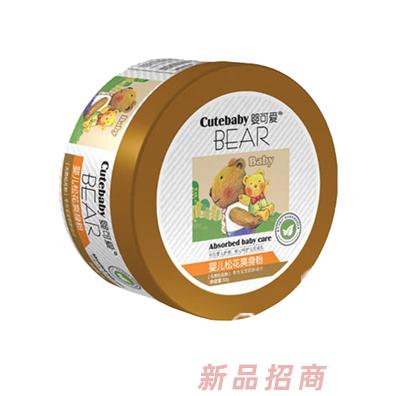 婴可爱婴儿松花粉爽身粉140g