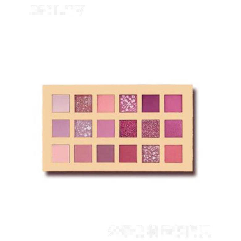 蜜妆生物十八色眼影盘 粉质细腻柔滑