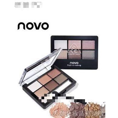NOVO六色光影轻柔眼影盘