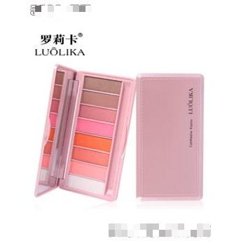 萝莉卡多彩裸妆八色眼影盘