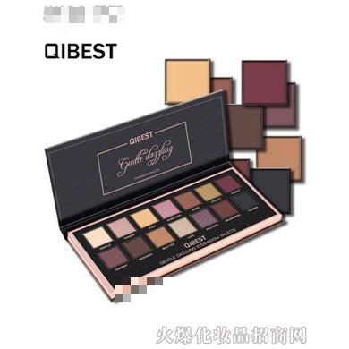 QIBEST-14色眼影盘