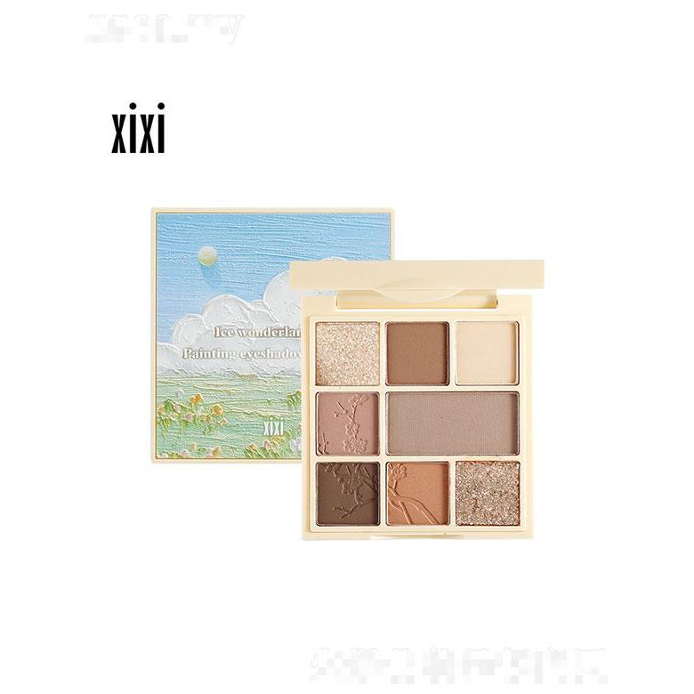 广东娥佩兰   xixi爱丽仙境油画眼影盘   细腻粉质