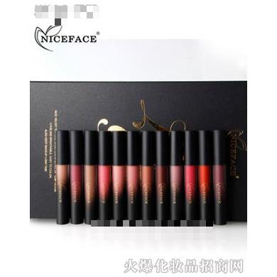 NICEFACE12色圣诞礼盒套装唇彩