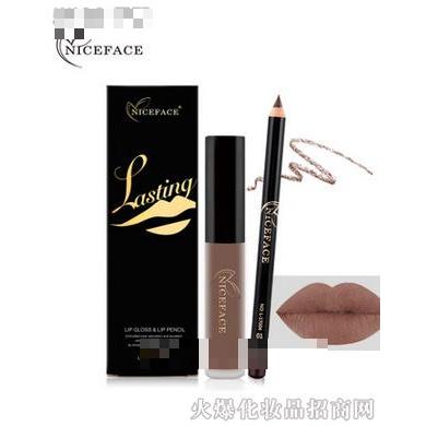 NICEFACE不沾杯不掉色唇彩+唇线笔组合