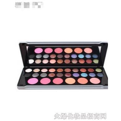ISMINE伊姿蔓26色眼影腮红铁盒彩妆盘