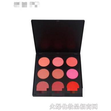 伊姿蔓9色腮红粉底彩妆盘