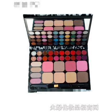 72豹纹--72色白色豹纹彩妆组合彩妆盘