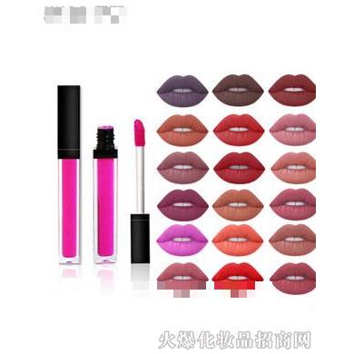 ISMINEE18色哑光不沾杯不掉色唇彩