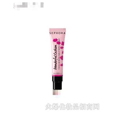 宠爱女孩兰蔻丝芙兰奇幻薄纱气垫唇彩03洋红色