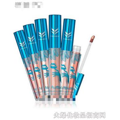 花面狸美妆金属色不沾杯唇彩唇釉