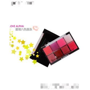 阿尔法诱惑8色唇彩唇冻