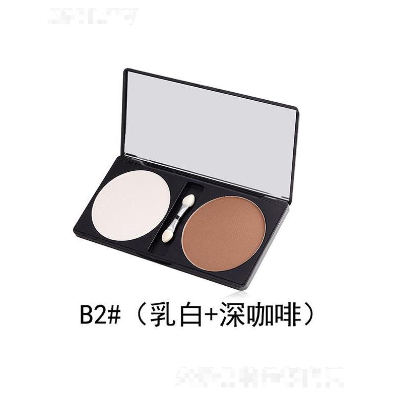 唯魅秀高光修容盘B2#（乳白+浅咖啡）