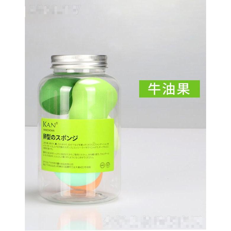 美妆蛋葫芦粉扑-牛油果