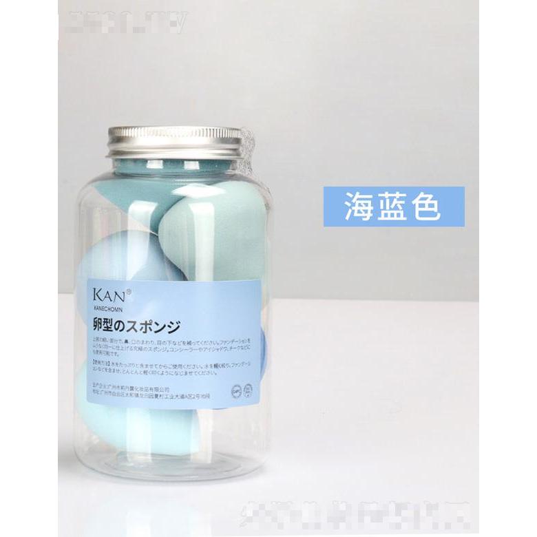 美妆蛋葫芦粉扑-海蓝色